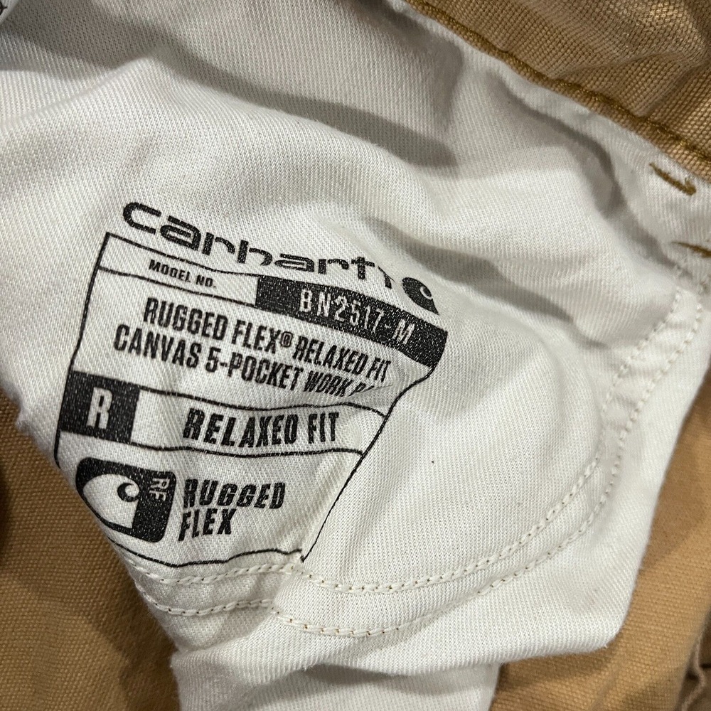Carhartt Work Pants Mens 32x30* Rugged Flex Relaxed Fit Canvas Utility - Picture 8 of 12